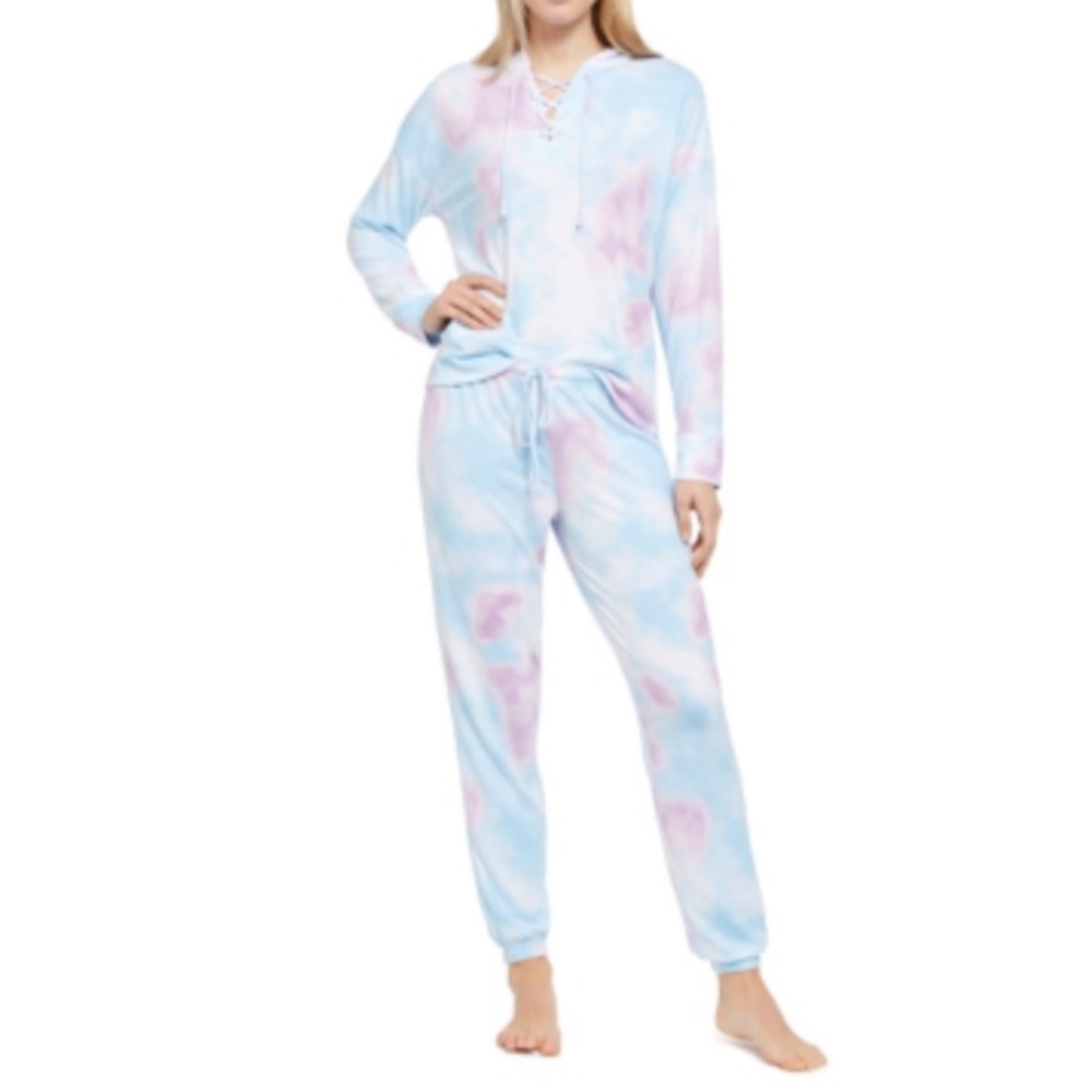 Loungewear Jogger Set in Cloud Tie-Dye